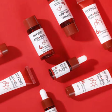 Korean AHA BHA Exfoliating Skincare Set