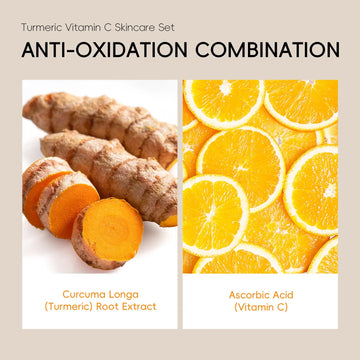 Turmeric Vitamin C Brightening Skincare Set
