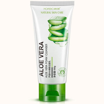 Aloe Facial Foam Cleanser Gel