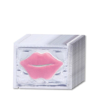 10Pcs Pink Crystal Collagen Super Lip Plumper