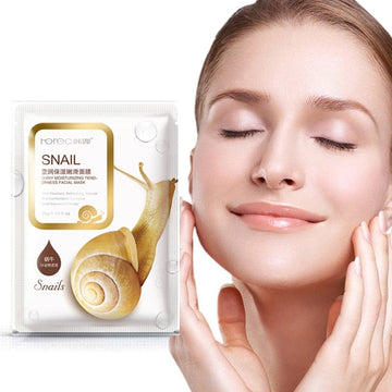 10pcs Korean Snail Essence Facial Mask