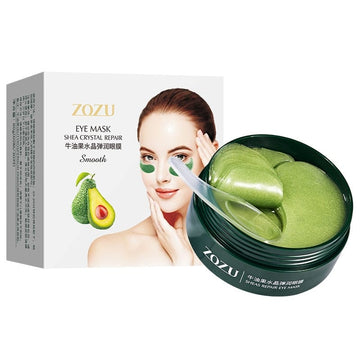 60 Pcs Avocado Collagen Eye Mask